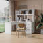 Bureau d'ordinateur à domicile avec huche-1420432919
