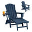 Chaise Adirondack pliante avec repose-pieds Azariyah-1919561427