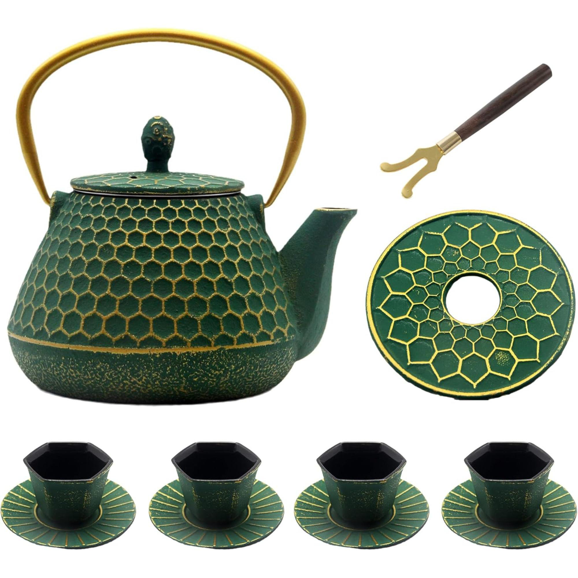 Iron Tea Pot Set main image 0