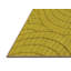 Tapis géométrique en laine jaune-1826289417