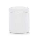Domus White Matte Bathroom Storage Container
