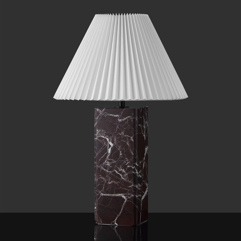 Mackenzie Standard Table Lamp, Maroon