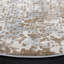 Branstetter Abstract Grey/Gold Area Rug-1000772781