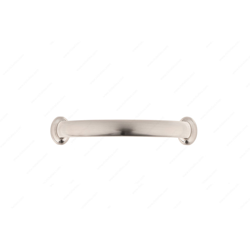 Poignée arche en métal 3 25/32 po Expression Traditional, Nickel brossé