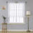 Rod Pocket Sheer Voile Curtain (Set Of 2)-102091500-102091507