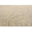 Tapis gris en laine noué à la main de conception unique 10 pi 3 po x 14 pi Kaci-Lyn