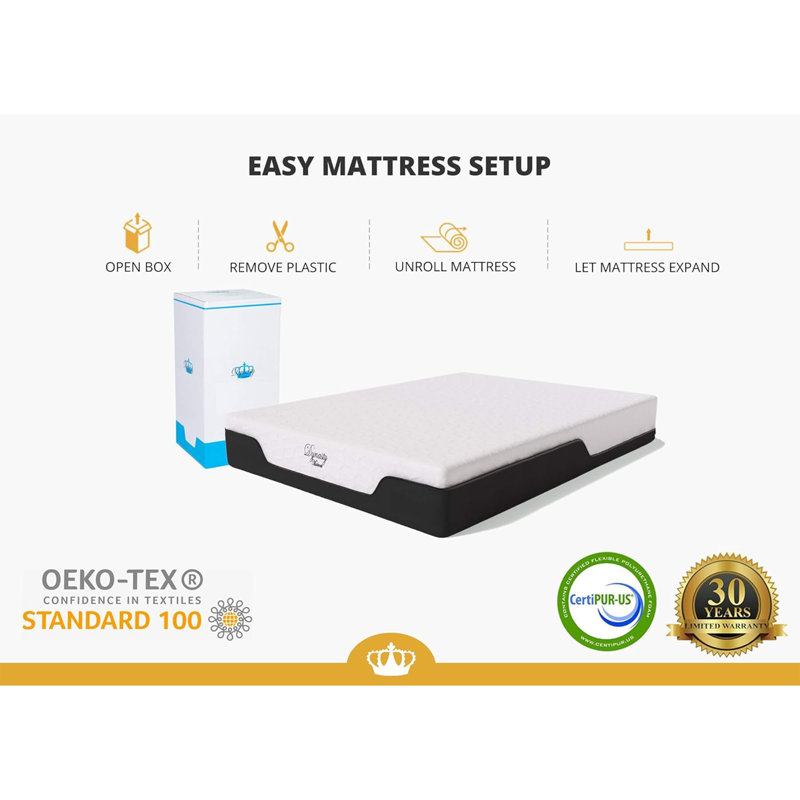 8'' Medium Mattress, RV King (72" x 75")