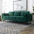 86'' Luxury Modern Velvet Sofa Couch