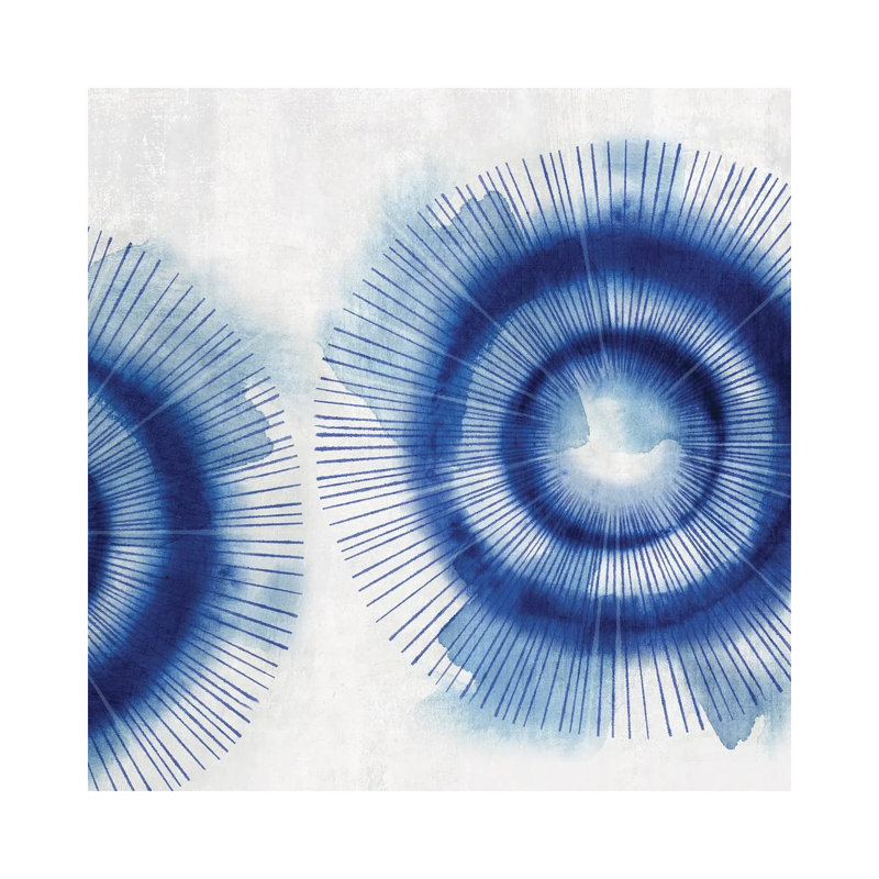 In The Blues II by Eva Watts - Wrapped Canvas Print, 93.98 cm H x 93.98 cm W x 1.91 cm D
