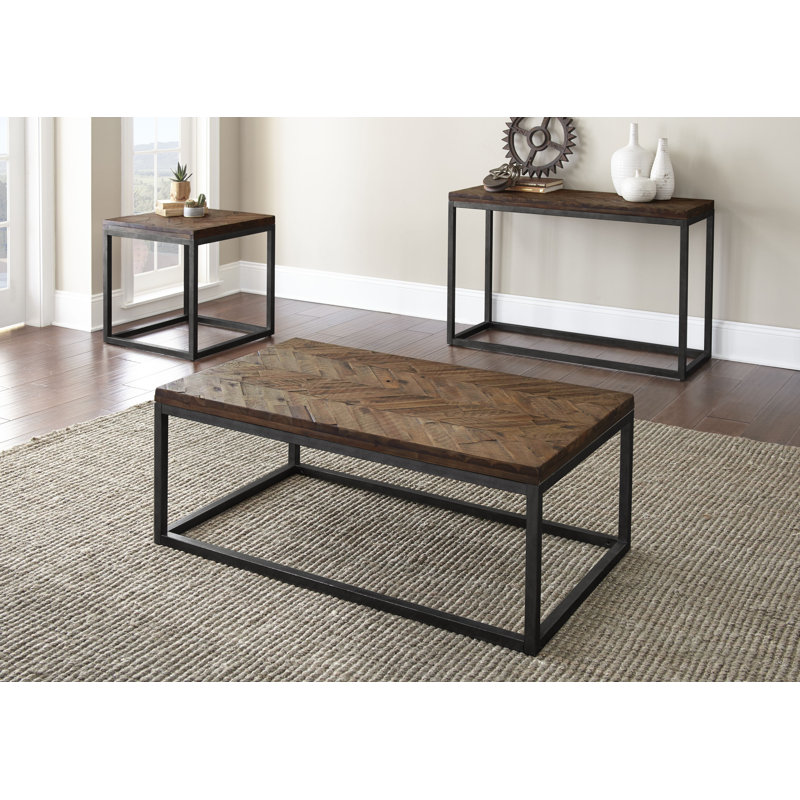 Galena 48'' Solid Wood Top Console Table