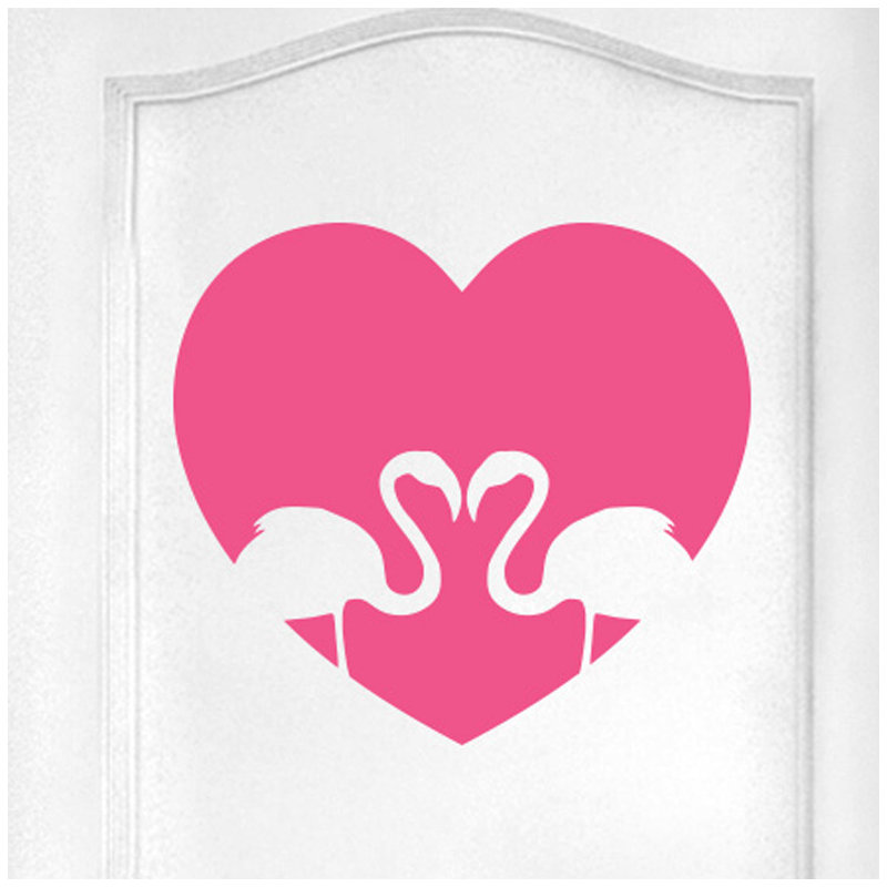 Animals Wall Decal, Pink