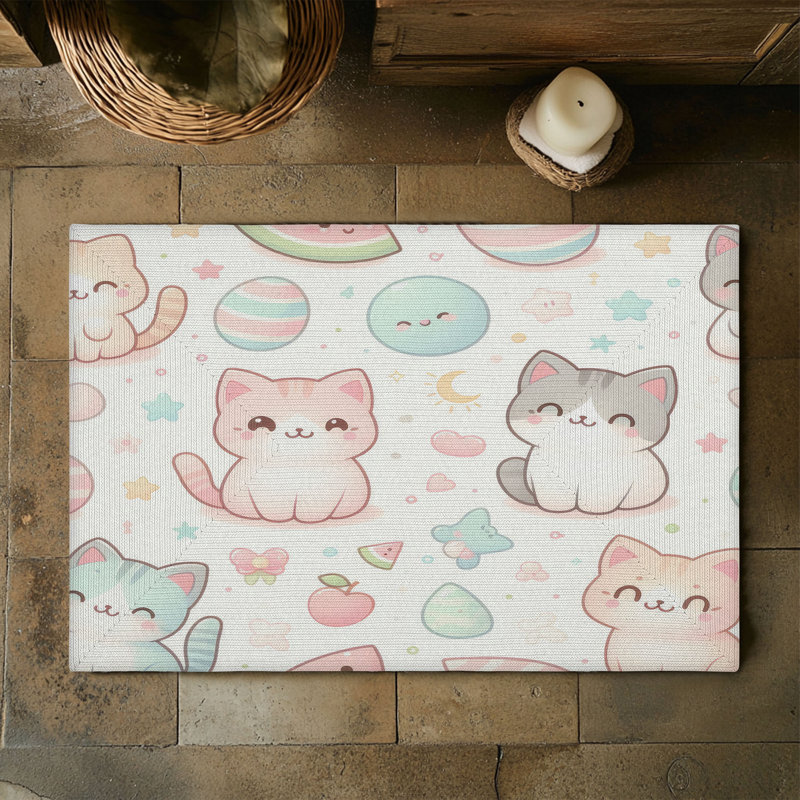 Tapis tressé Soft Purrs, Rectangulaire 3 pi x 5 pi