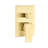 Luxury Bathroom Shower Head - 10 Inch Rain Mixer Wall Mounted Gold Brass-124583750