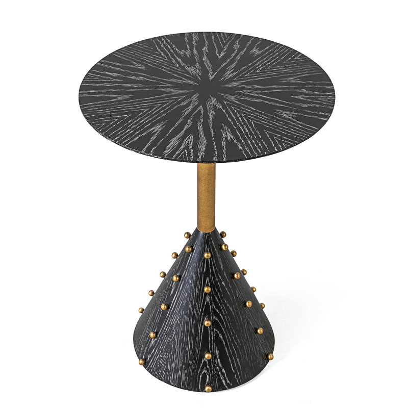 Spheres Drink Table, Black