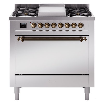 Cuisinière mixte 36 po ILVE Nostalgie II