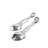 Western Piece Wood Stainless Steel Salad Servers