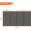 4 panneaux muraux perforés en métal, planches pour le rangement des outils de garage