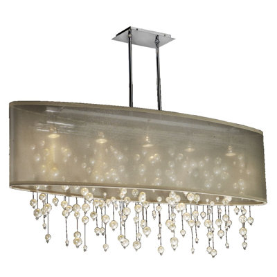 Dottie 5 - Light Dimmable Geometric Chandelier