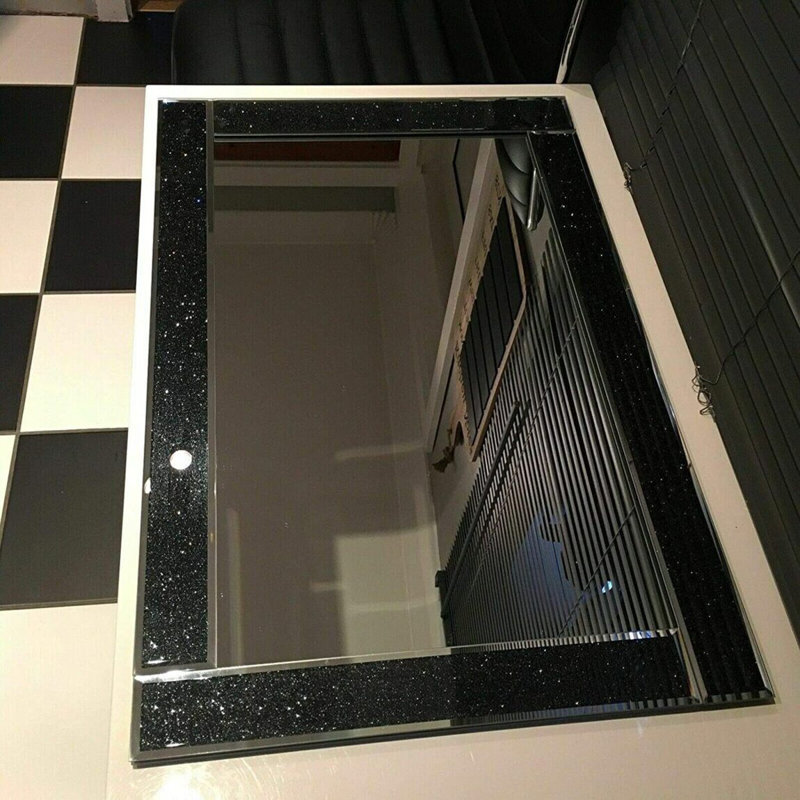 Lattingtown Wall Mirror, Black
