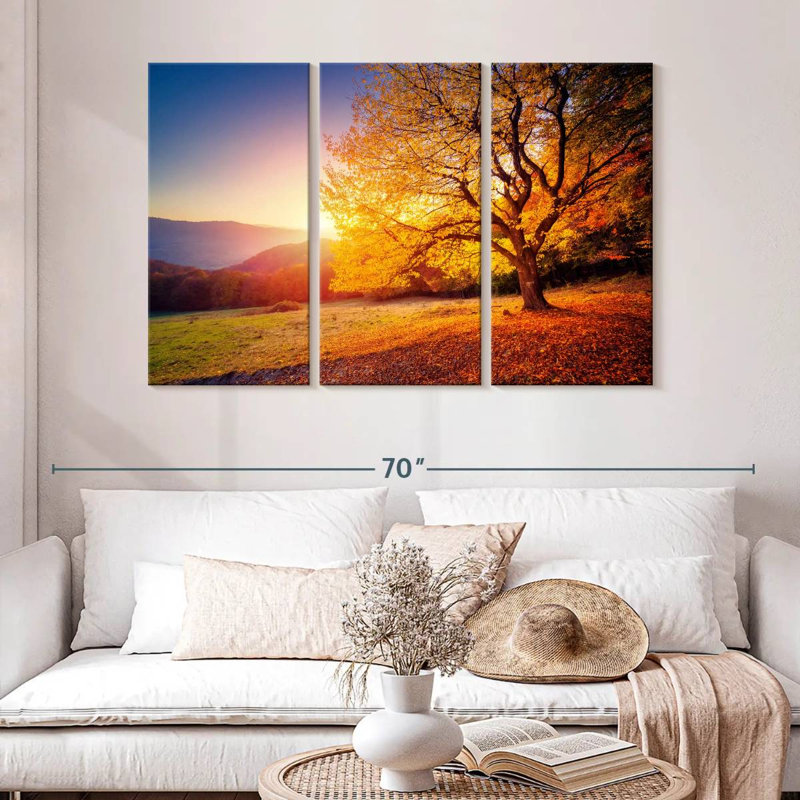 Harnek Hillside Beech Tree, 32" H x 50" W