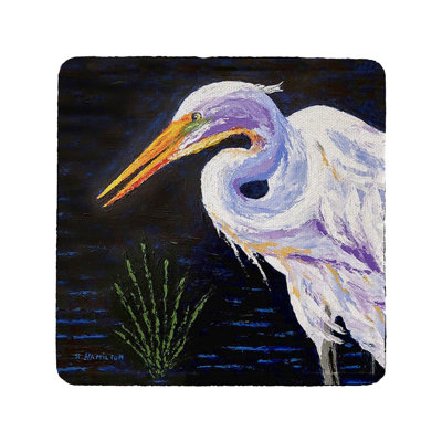 Sous-verre Palette Great Egret