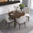 Avra Round Solid Wood Base Dining Table-1133344911