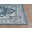 Tapis performance tissé à la machine médaillon Dahlia - ivoire / bleu - 7 pi 10 po x 10 pi-422153450