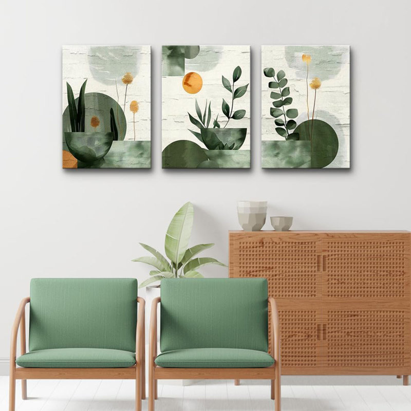 3 Piece Wrapped Canvas Print