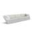 Faz 130.75" Wide Outdoor Patio Sofa with Cushions-102743538-102743540