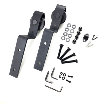 Black Rustic Bent Classic Design Roller Set