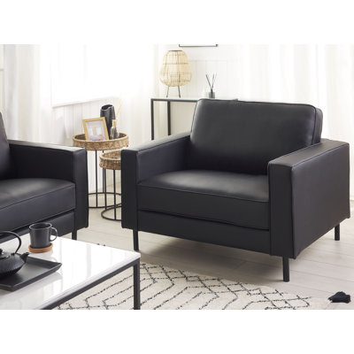 Desdemona Faux Leather Armchair