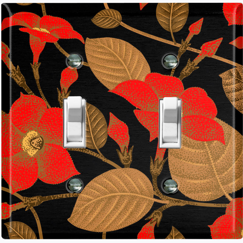Landscape & Nature 2 - Gang Toggle Light Switch Standard Wall Plate