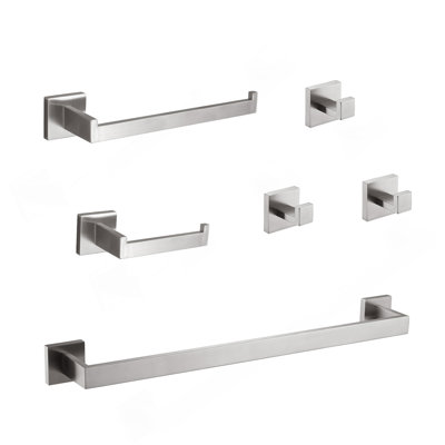 6 - Piece Bathroom Hardware Set