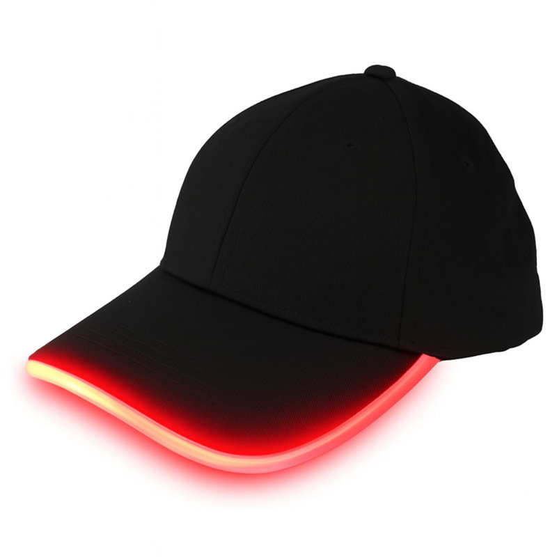  Chapeau lumineux Night Runner, Rouge