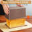 Bread Pan, Non-Stick Rectangle Pullman Loaf Pan With Lid, Long Sourdough Bread Loaf Pan For Homemade, Deep Bread Tin With Dough Scraper Cutter