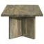 Table basse rectangulaire en bois massif
