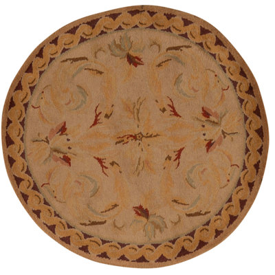 High-Quality Hand-Knotted Cream And Multi Area Rug