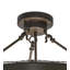Barbed Wire 4 - Light Semi Flush Mount