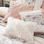Édredon très grand Dawn Blush - 9 pièces en coton avec imprimé cachemire, bride, 2 taies décoratives, 3 coussins décoratifs Euro et tissu teint-128684996-128684994