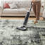 Traditional Isfahan Cashmere-Feel Area Rug & Runner, Non-Slip Washable Living Room Carpet-121775410
