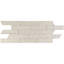 Matrix Trapezoid Marble And Brass Tile