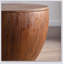Table basse 31,50 "en forme de seau avec fonction de rangement Vintage Style, pour le bureau, la salle à manger et le salon