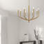Lustre traditionnel / classique à 8 lumières de style bougie Lambert-1541119868