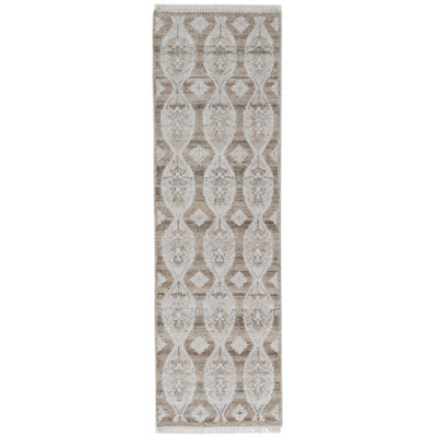 Faymont Hand Knotted Polyester Indoor/Outdoor Rug