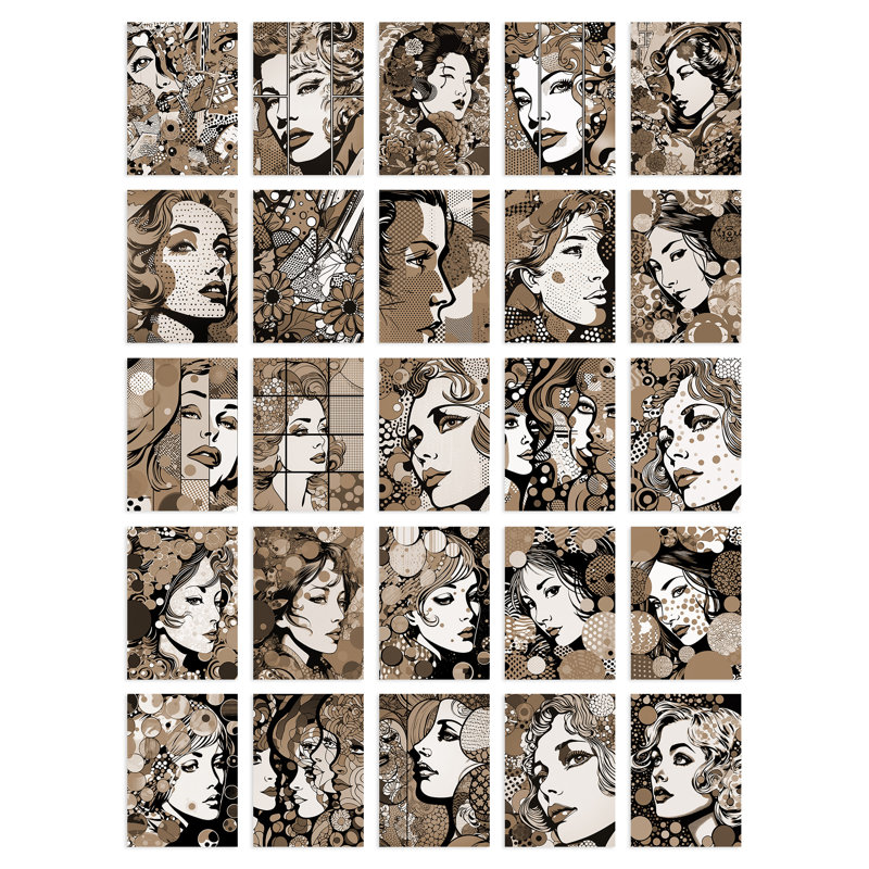 Audell 50 Piece No Frame Print