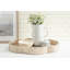 Plateau de service rectangulaire en bois rustique-971185950