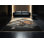 Tapis noir en bois rustique et délavé à la machine lavable à la machine Coalmont
