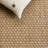 Auckland Bamboo Slat/Seagrass Natural / Blue Area Rug-1291615