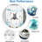 Ophia Shower Curtain with Hooks Included
