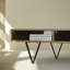Metric Solid Wood Coffee Table